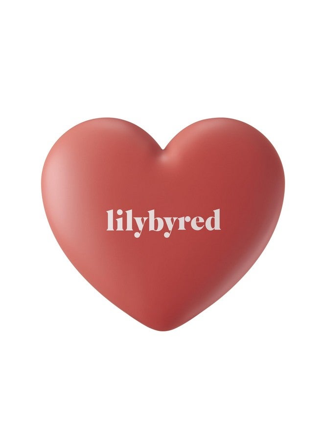 Luv Beam Cheek(Ad) (05_French Marsala) Heart Shaped Powder Blush With Shimmer Naturallooking Flush Longlasting Radiance Korean Beauty