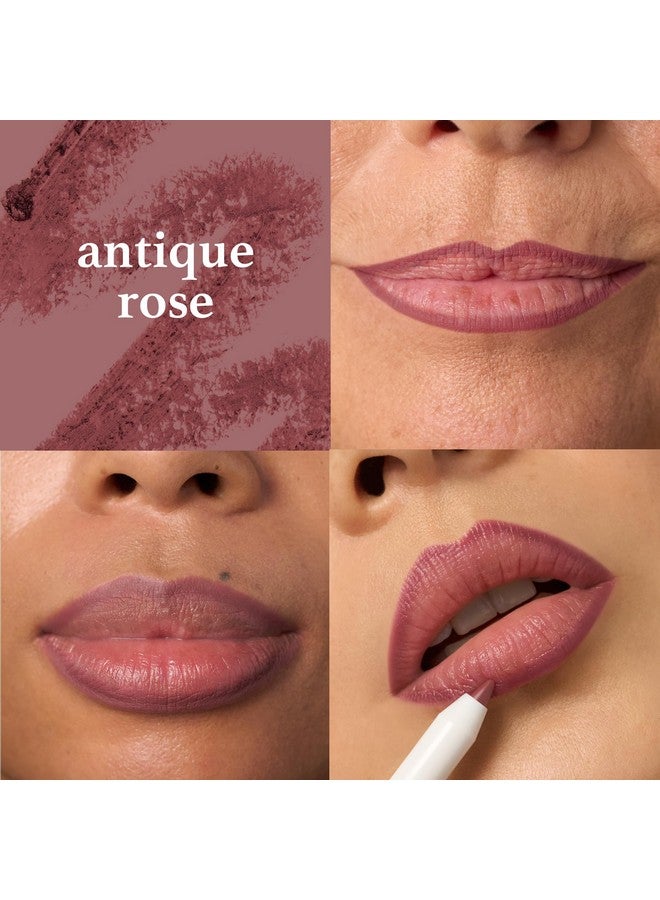 With A Trace Retractable Creamy Longlasting Lip Liner Antique Rose