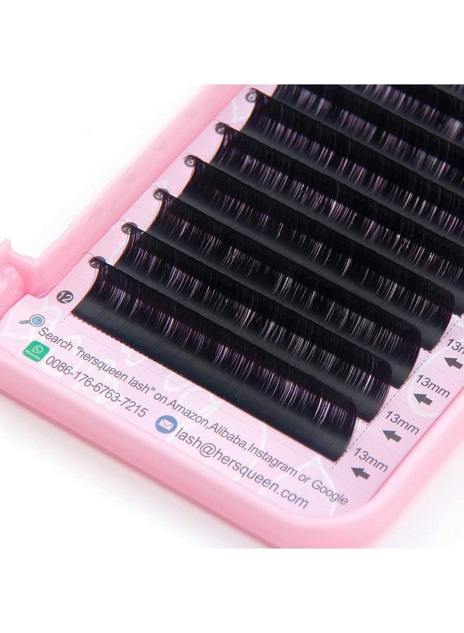 Individual Eyelashes Extensions .07 C Curl D Curl Salon Tray Russian Volume Lash Tray False Eyelashes Korean Imported Faux Mink Silk Lash Semi Permanent Natural Eyelash Extensions .10 .15 .20 J B Curl