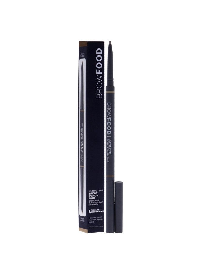 Browfood Eco Precision 2Tone Brow Pencil With Refill Blonde 0.4G