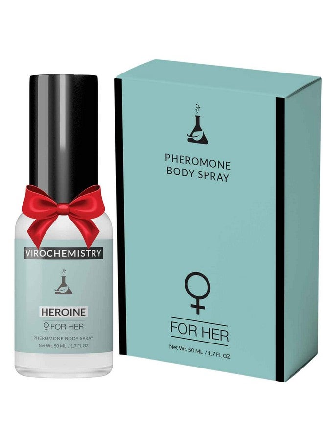 Pheromones For Women (Heroine) Body Spray Elegant Ultra Strength Organic Human Pheromones Fragrance Body Spray 50Ml [Human Grade Pheromones To Attract Men]