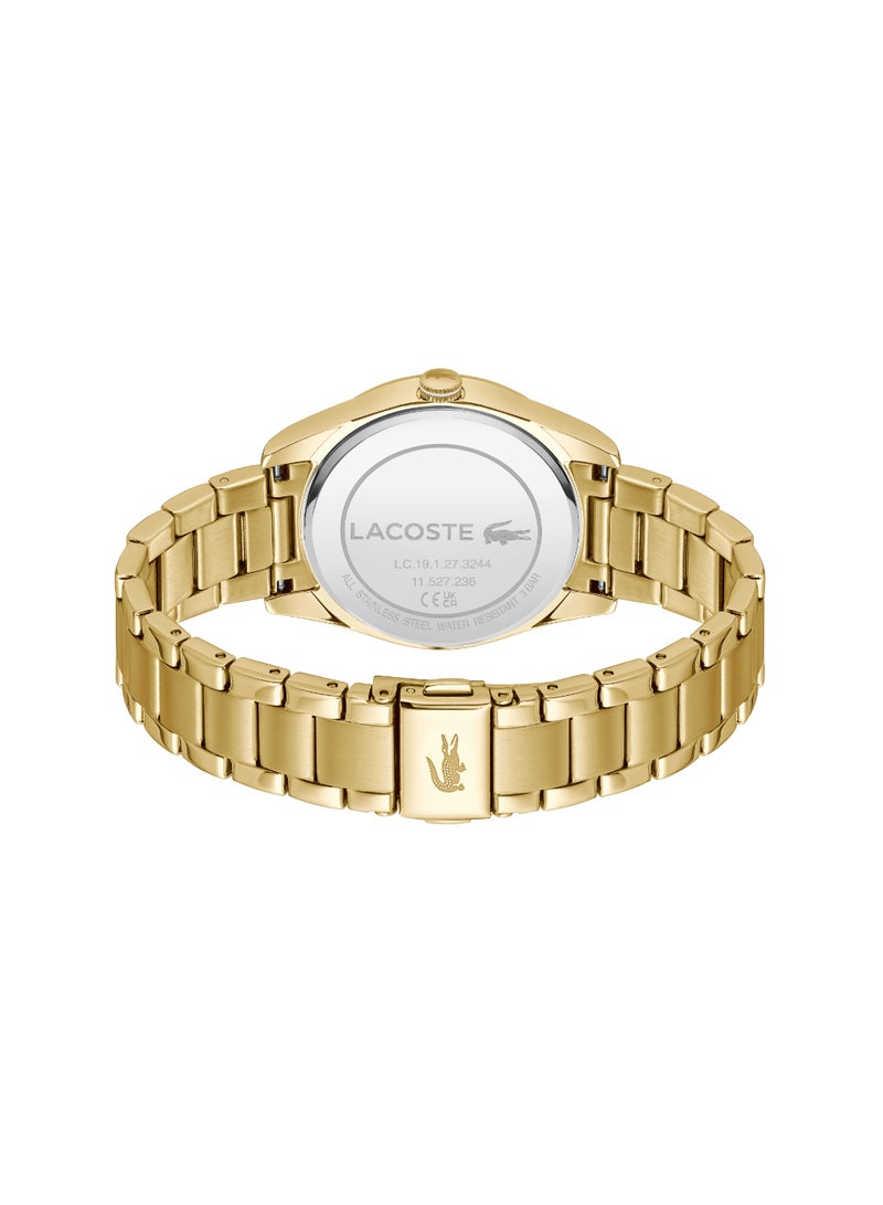 Round Analog Women's Caramel Case Watch - 2001363