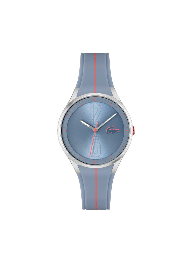 Round Analog Women's Blue Case Watch - 2001351