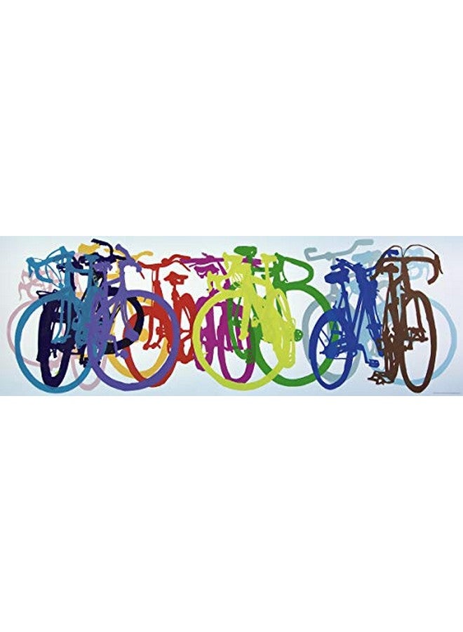 Colourful Row Panorama Puzzles (1000Piece Multicolour)