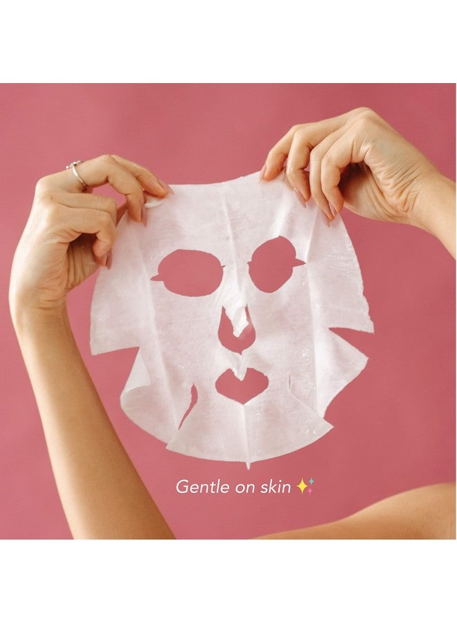 Original Derma Beauty Collagen Face Masks 24 Pk Vegan Ultra Moisturizing Coconut Face Mask Skin Care Sheet Masks Set For Beauty & Personal Care Korean Face Mask