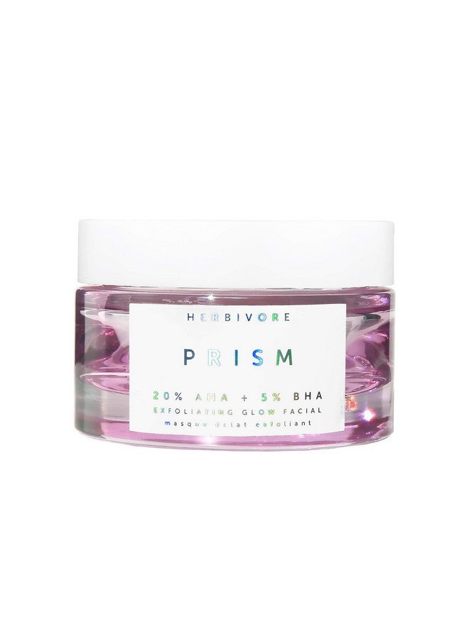 Prism Exfoliating Mask Aha + Bha Glow Facial Exfoliate & Glow Plantbased Vegan Crueltyfree 50Ml / 1.7 Oz