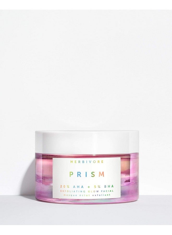 Prism Exfoliating Mask Aha + Bha Glow Facial Exfoliate & Glow Plantbased Vegan Crueltyfree 50Ml / 1.7 Oz