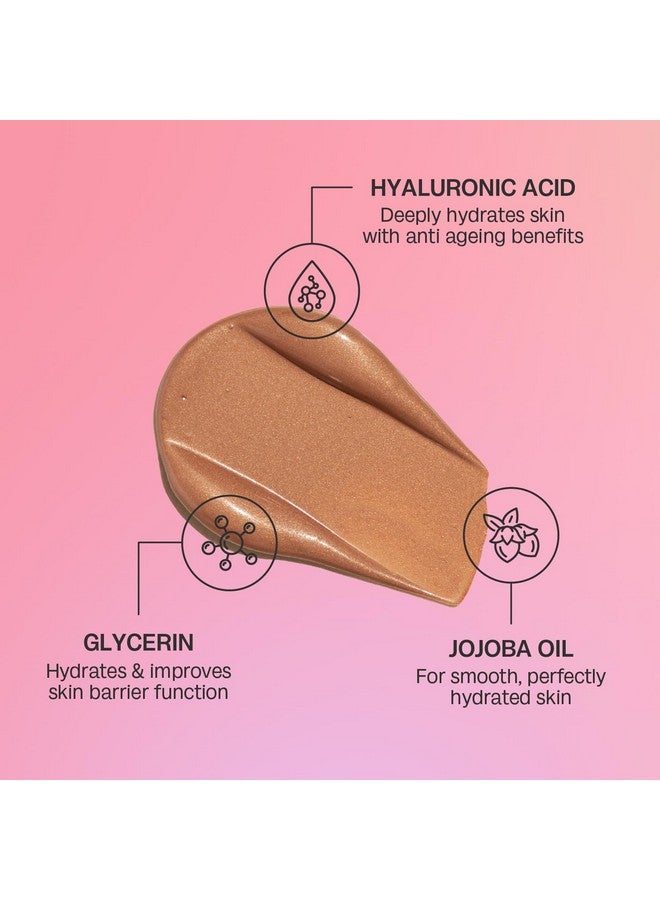 Bronzing Serum Warm Bronze Tint For Face Infused With Antiaging Ingredients That Nourish Skin Vegan And Crueltyfree (30 Ml/1.01 Fl Oz)