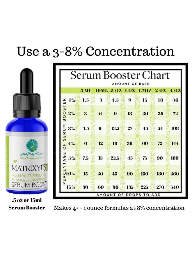 Matrixyl 3000 Serum Diy Peptides For Face Palmitoyl Tripeptide1 Tetrapeptide 7 Mix With Any Skincare Product For Timeless Skin Perfection 0.5 Fl Oz 300 Drops