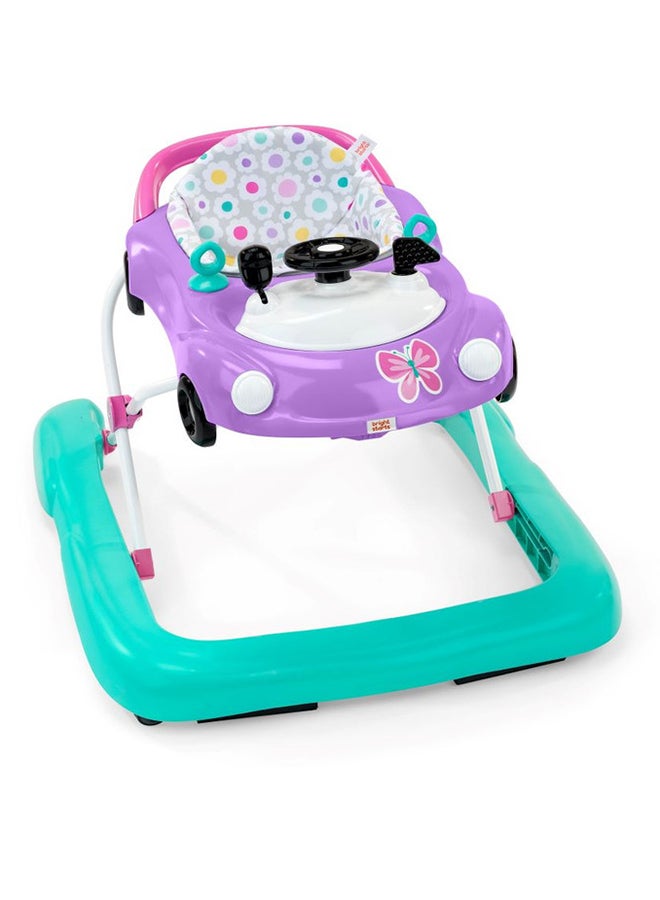 3-In-1 Little Speedster Car Walker, Purple Power, Baby Activity Walker For Girls/Boys, 6 Months+