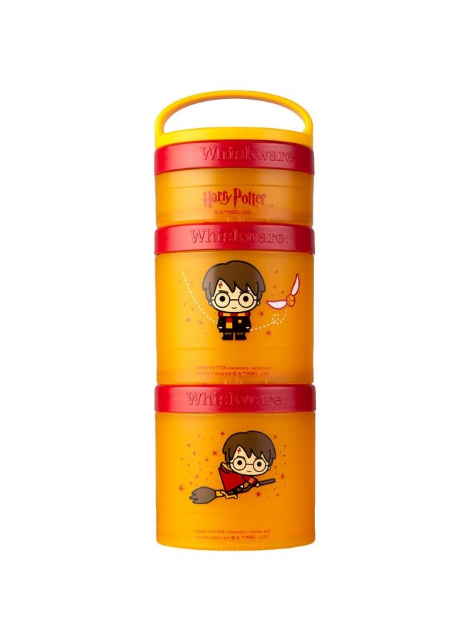 Harry Potter Stackable Snack Containers For Kids And Toddlers 3 Stackable Snack Cups For School And Travel Harry Potter