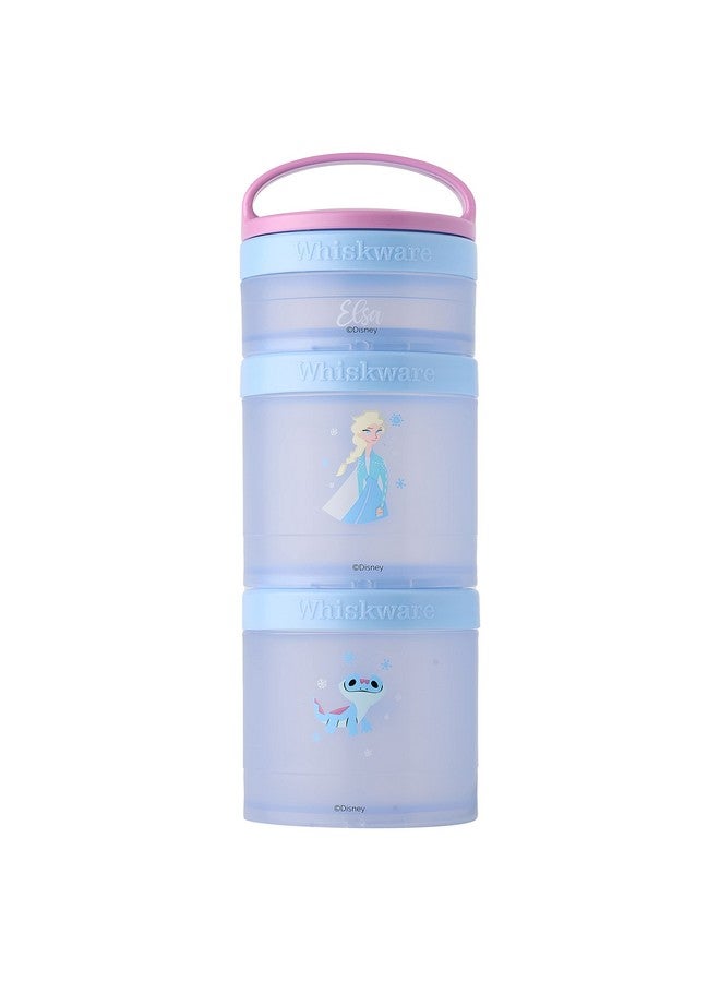 Disney Princess Stackable Snack Containers For Kids And Toddlers 3 Stackable Snack Cups For School And Travel Elsa And Bruni