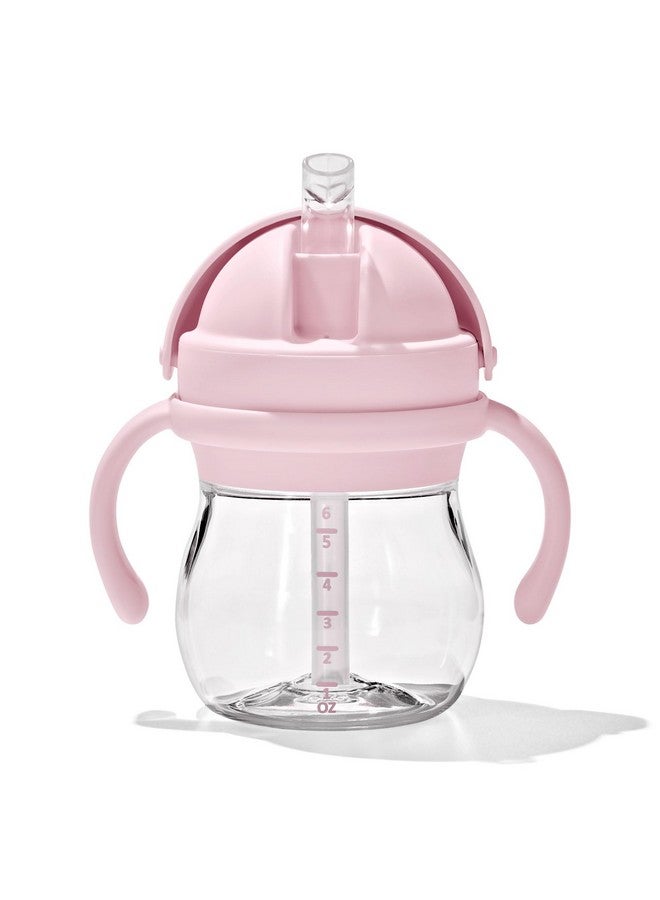 Tot Transitions Straw Cup With Removable Handles 6 Oz. Blossom