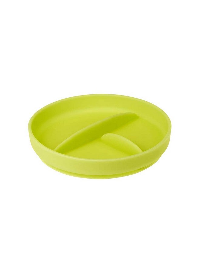 100% Silicone Suction Plate | Toddler Plates With Suction | Divided Plates For Kids | Self Feeding Baby Essentials | Food Grade Silicone | Baby Registry Must Haves | Microwave Dinner Plates