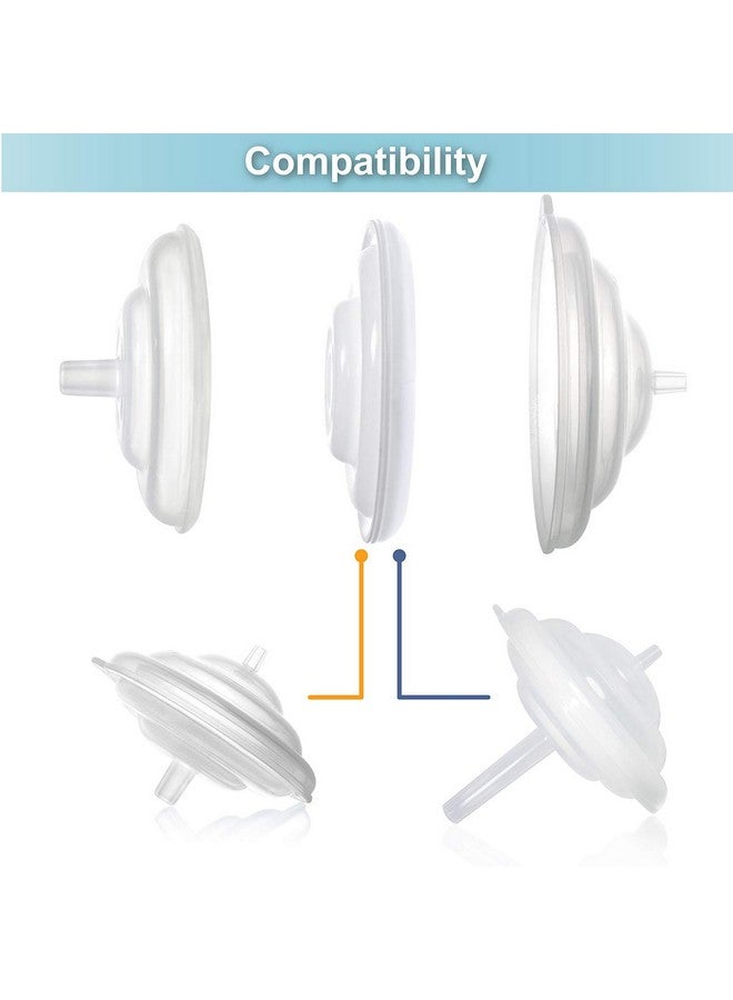 Silicone Backflow Protector Membranes Compatible With Spectra Backflow Protector Not Original Spectra Pump Parts Work With Spectra S2 S1 Breast Pumps (4Pc Membrane)