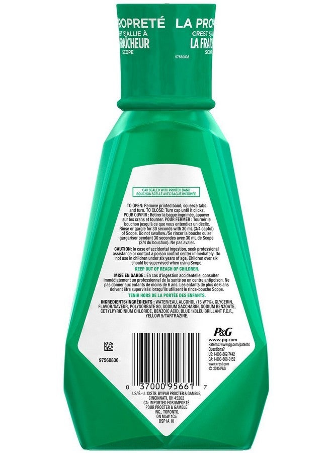 Scope Classic Mouthwash Original Formula 16.9 Fl Oz