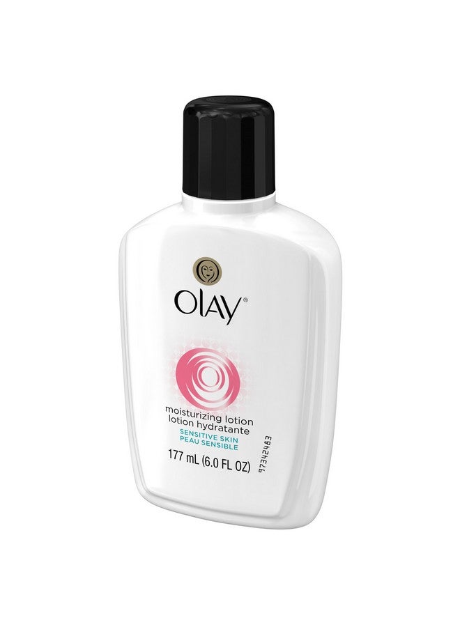 Face Moisturizer By Olay 12Hour Hydration With Aloe Moisturizing Facial Lotion For Sensitive Skin 6 Oz (Pack Of 3) Packaging May Vary