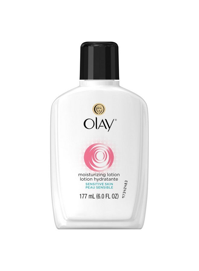 Face Moisturizer By Olay 12Hour Hydration With Aloe Moisturizing Facial Lotion For Sensitive Skin 6 Oz (Pack Of 3) Packaging May Vary