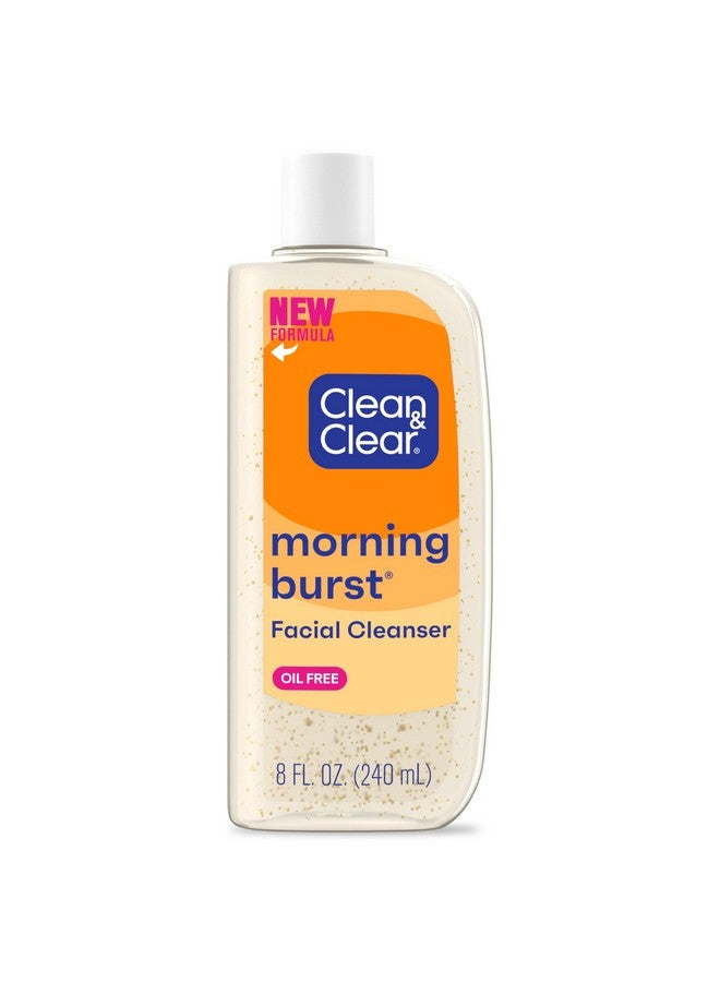 Morning Burst Oilfree Facial Cleanser With Vitamin C & Ginseng Gentle Daily Face Wash For All Skin Types 8 Fl. Oz (Pack Of 6) Packaging May Vary