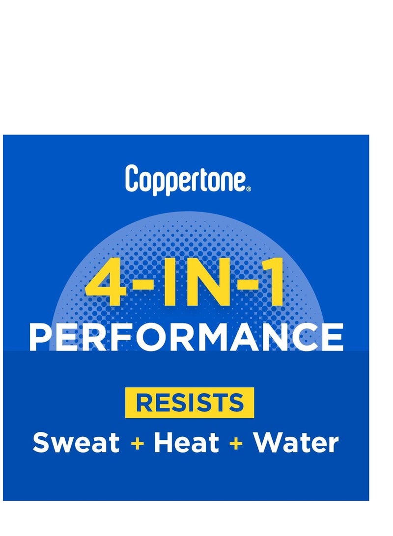 Coppertone SPORT Sunscreen Spray SPF 100, Water Resistant, Continuous Spray Sunscreen, Broad Spectrum SPF 100 Sunscreen, 5.5 Oz Spray