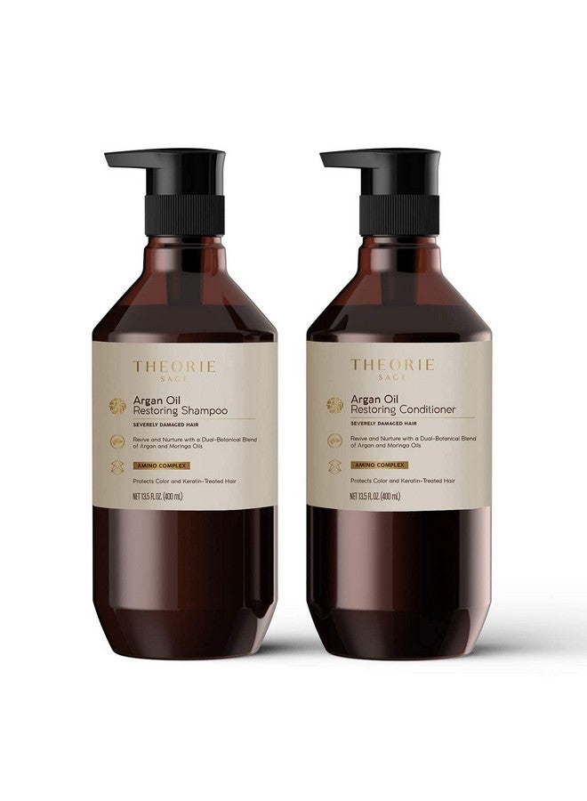 Argan Oil Ultimate Restoring Conditioner Nutrientrich & Sulfate Free Restorative Haircare, Safe For Color & Keratin Treated Hair 800Ml