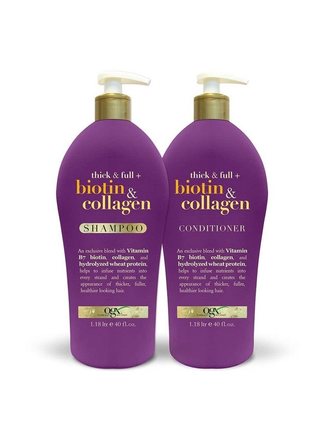 Thick & Full Biotin Collagen Shampoo 40 Fl Oz