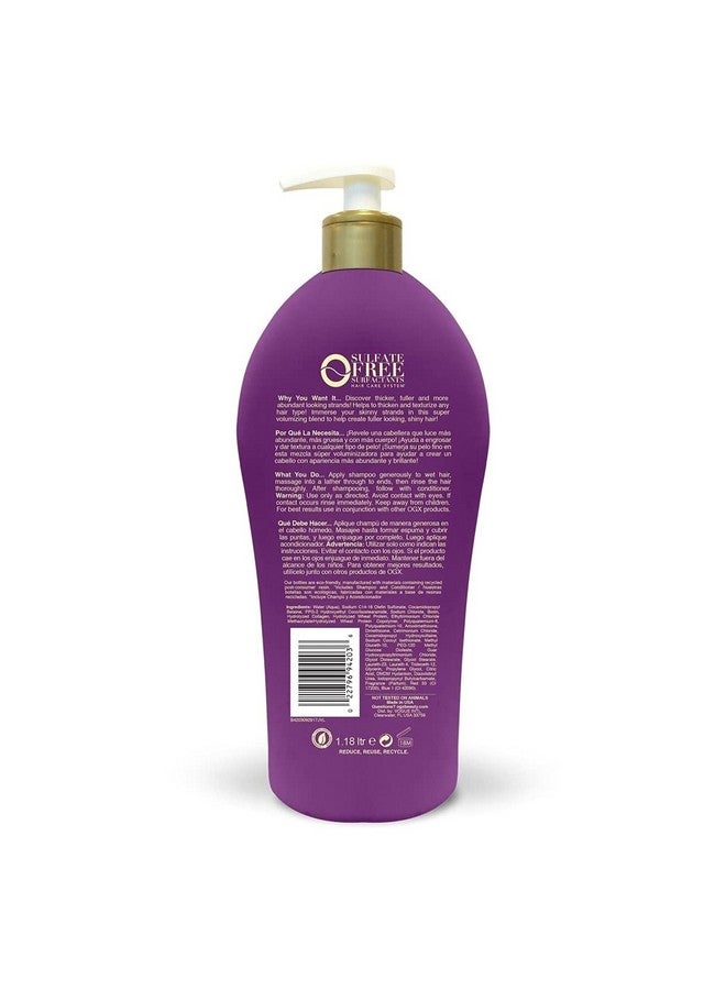 Thick & Full Biotin Collagen Shampoo 40 Fl Oz