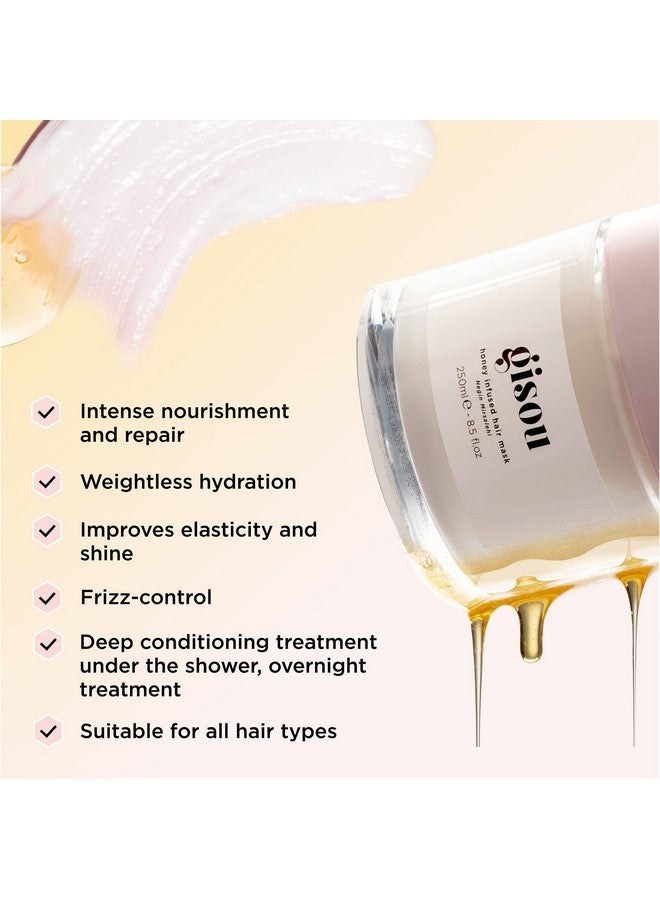 Honey Infused Hair Mask Travel Size To Hydrate And Repair For Softer, Stronger, More Manageable Hair, Mini Tsaapproved Mask (2.5 Fl Oz)