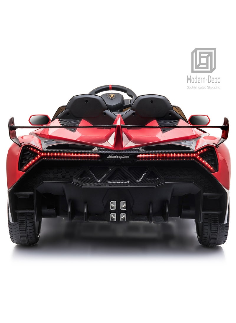 Lamborghini Veneno Ride-On Car with Remote Control For Kids