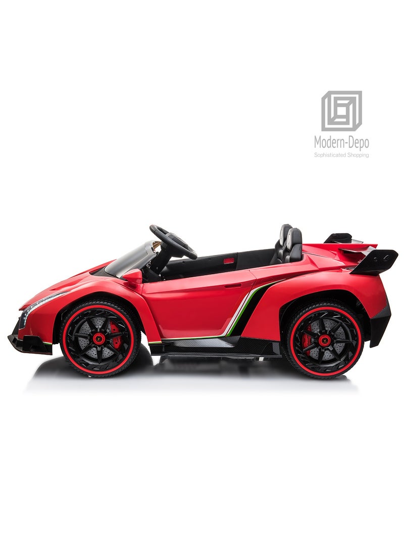 Lamborghini Veneno Ride-On Car with Remote Control For Kids