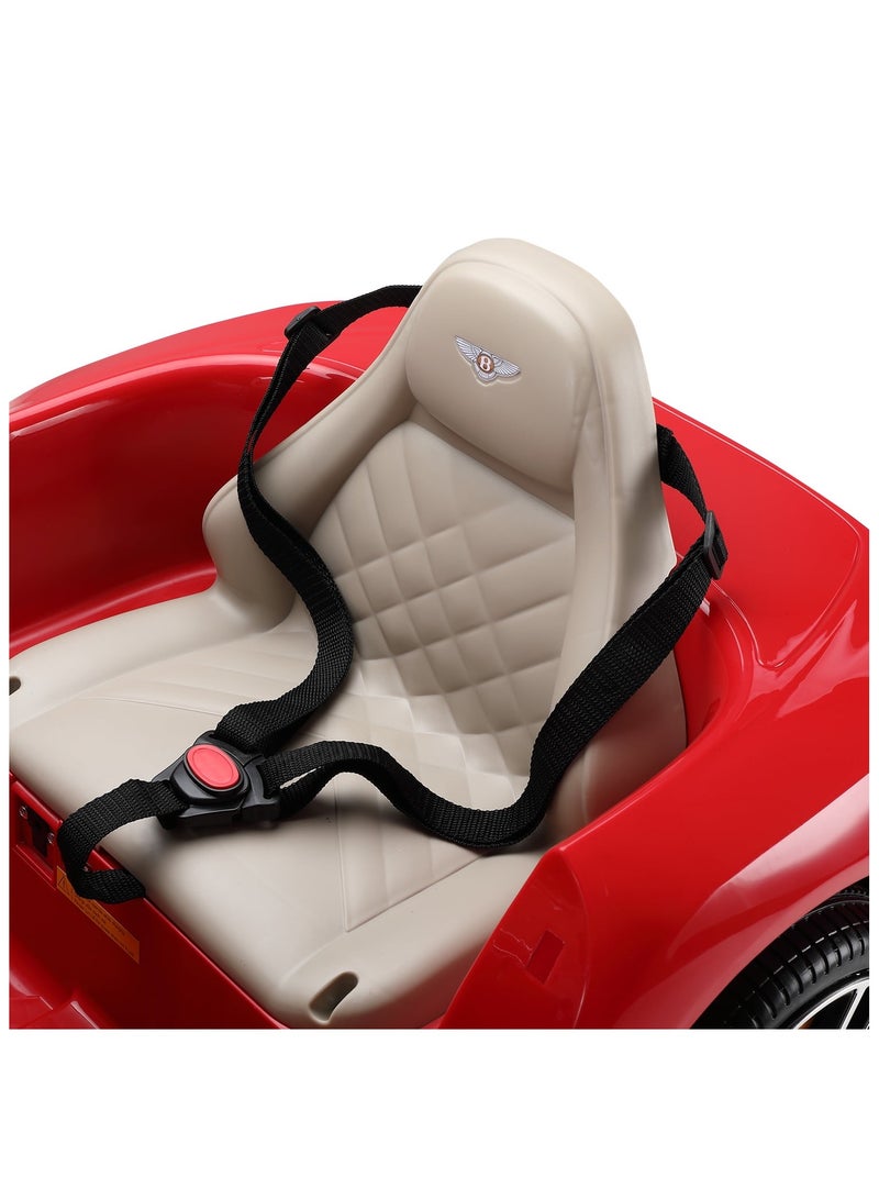 BENTLEY KIDS RIDE ON CAR 12V RED