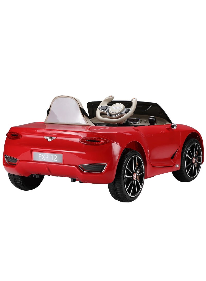 BENTLEY KIDS RIDE ON CAR 12V RED