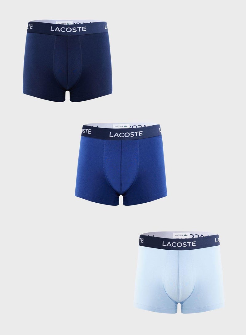 3 Pack Logo Band Trunks