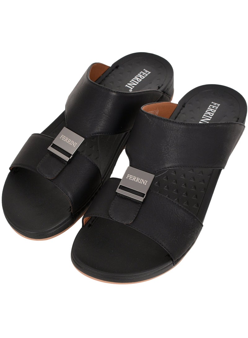 Mens Patterned Strap Jumbo Arabic Sandals