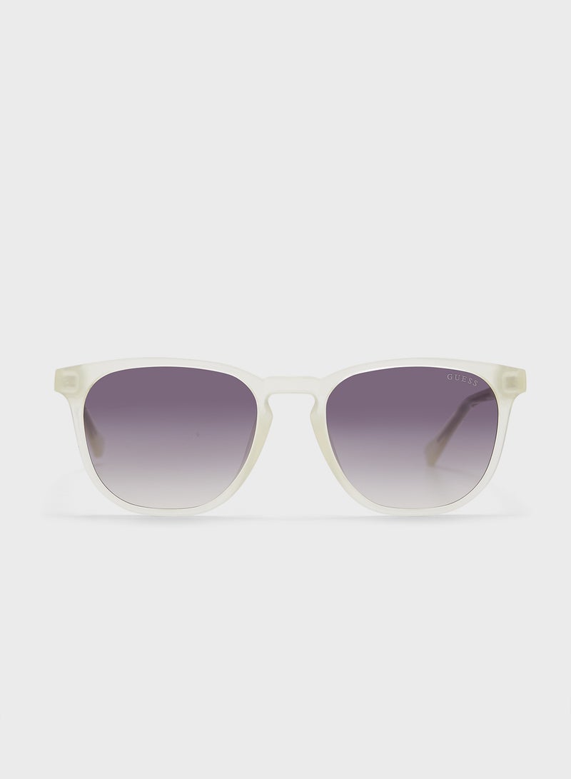 Uv Protected Round Sunglasses