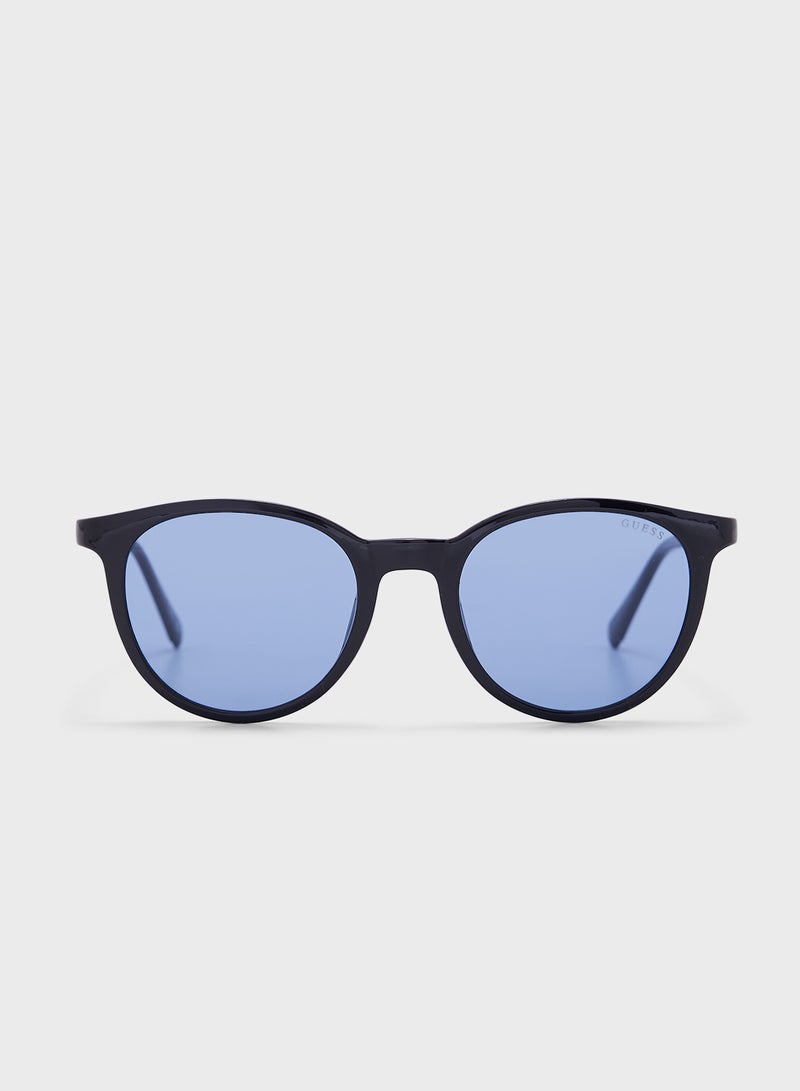 Uv Protected Round Sunglasses