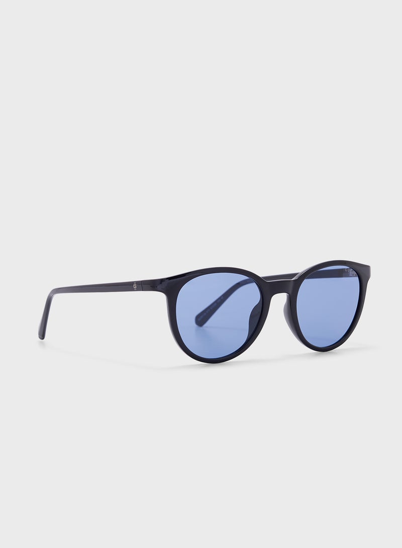 Uv Protected Round Sunglasses