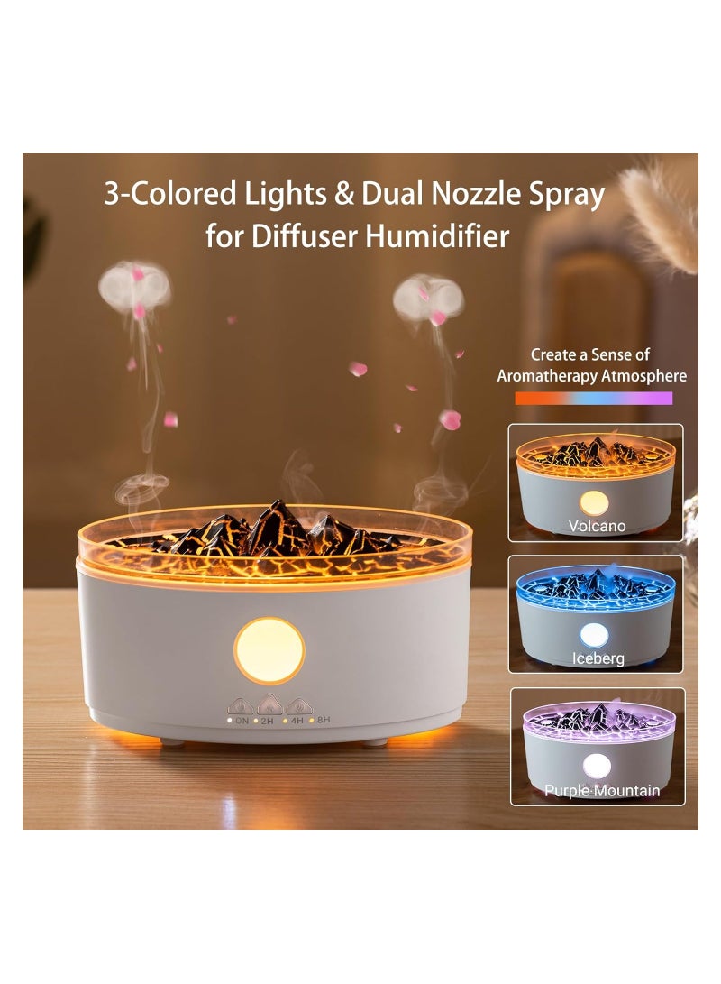 300ml Ultrasonic Essential Oil Diffuser & Cool Mist Humidifier with Remote Control, Auto Shut-Off, Timer, 3 Lighting Modes - Perfect for Home, Office, and Gift Giving.