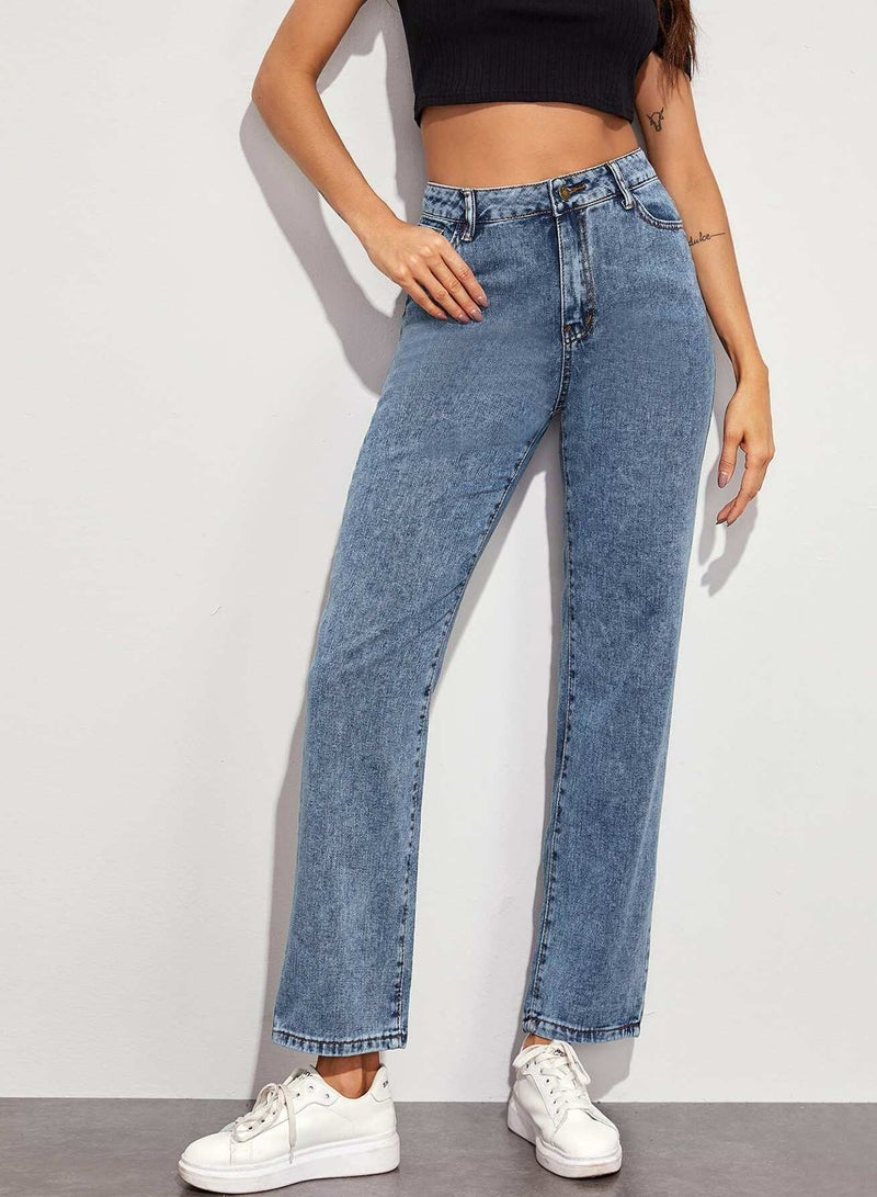 High Rise Mom Jeans