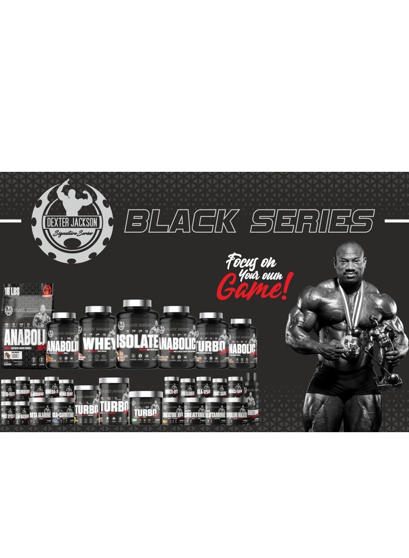 Dexter Jackson Black Series Turbo HP Pre Workout - Orange, 450g (45 Servings)