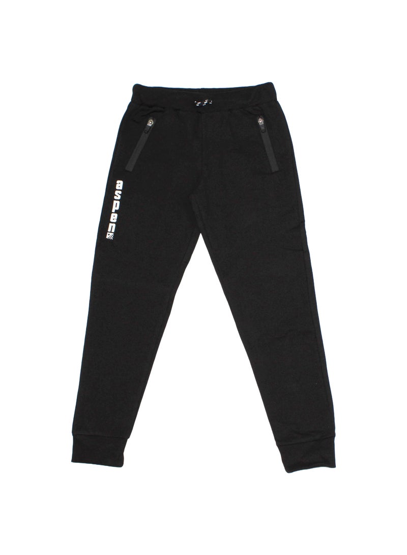 Boy’s Single Jersey Tapered Open Sweatpants