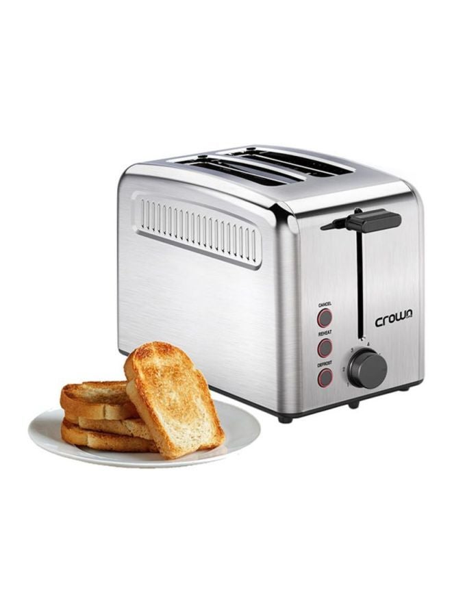 2 Slices Stainless Steel Toaster 920.0 W TR-204 Silver