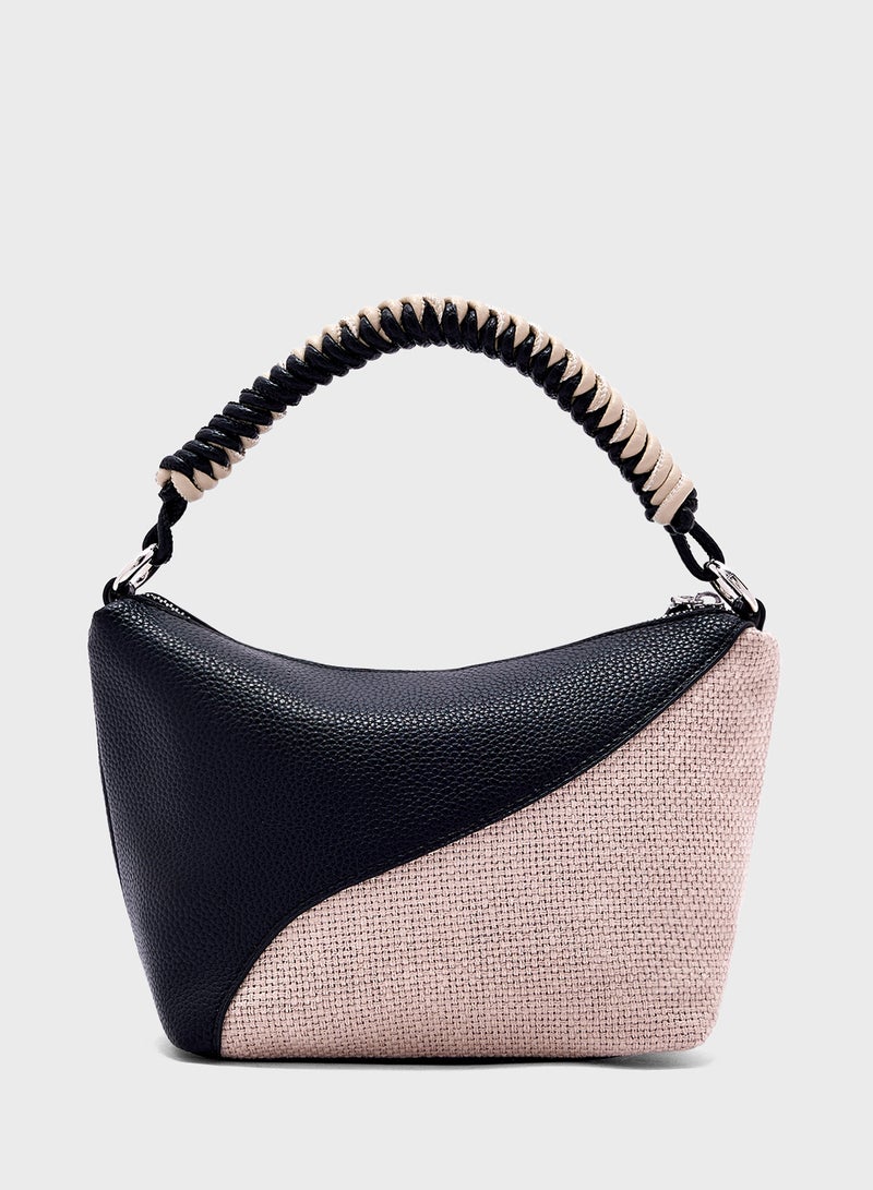 Color Block Shoulder Bag