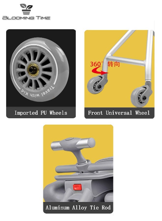 Children Can Ride Luggage Cases, With Two Universal Wheels, Child Seats, Customs Lock,Can Be Taken On The Plane, The Maximum Load-Bearing Capacity Is 50KG