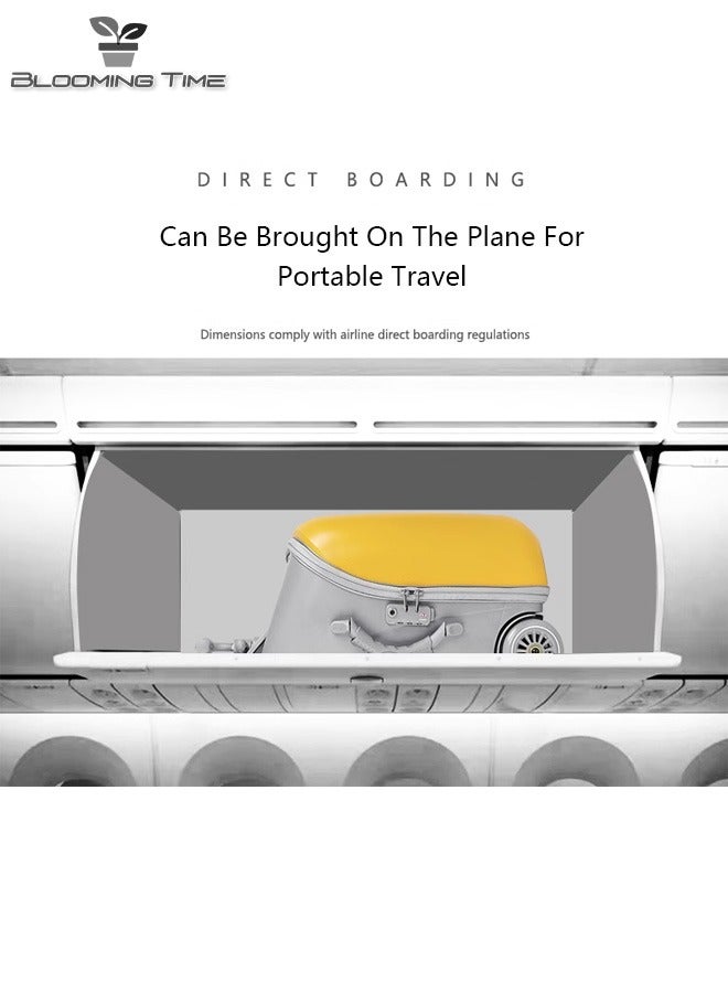 Children Can Ride Luggage Cases, With Two Universal Wheels, Child Seats, Customs Lock,Can Be Taken On The Plane, The Maximum Load-Bearing Capacity Is 50KG