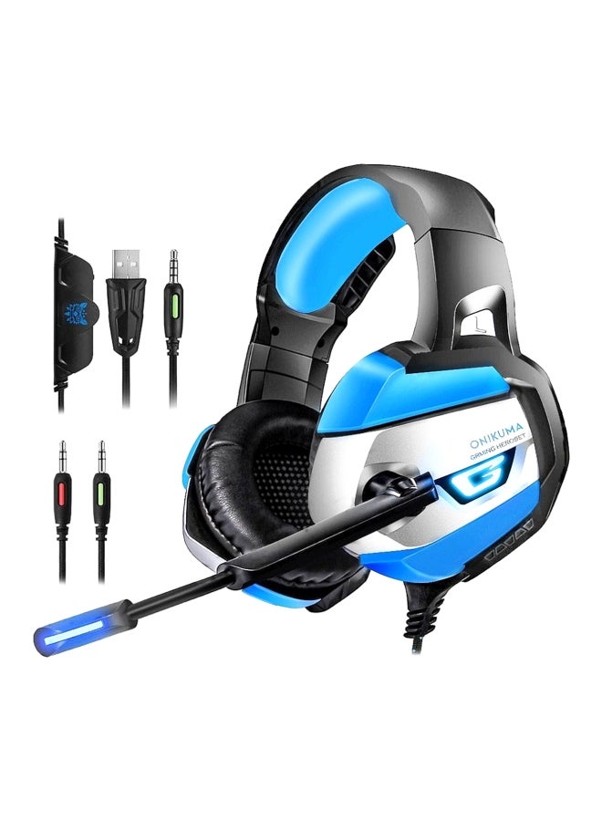 K5 Professional Gaming Headset With Mic For PS4/PS5/XOne/XSeries/NSwitch/PC