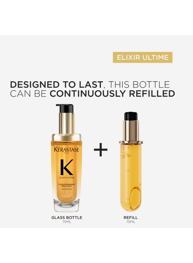 Elixir Ultime Original Refillable Hair Oil , 75Ml