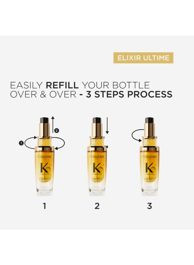 Elixir Ultime Original Refillable Hair Oil , 75Ml