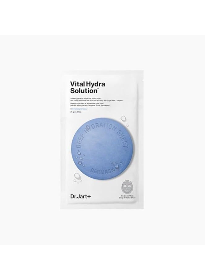 Dr.Jart+ Vital Hydra Solution Deep Hydration Mask Sheet 25g x 5pcs [25g x 5pcs]