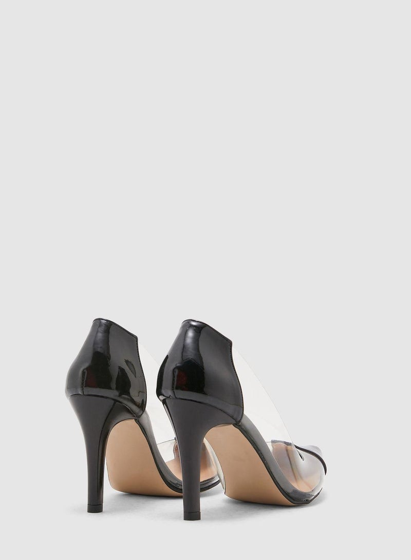 Pointed Toe Pump - Black